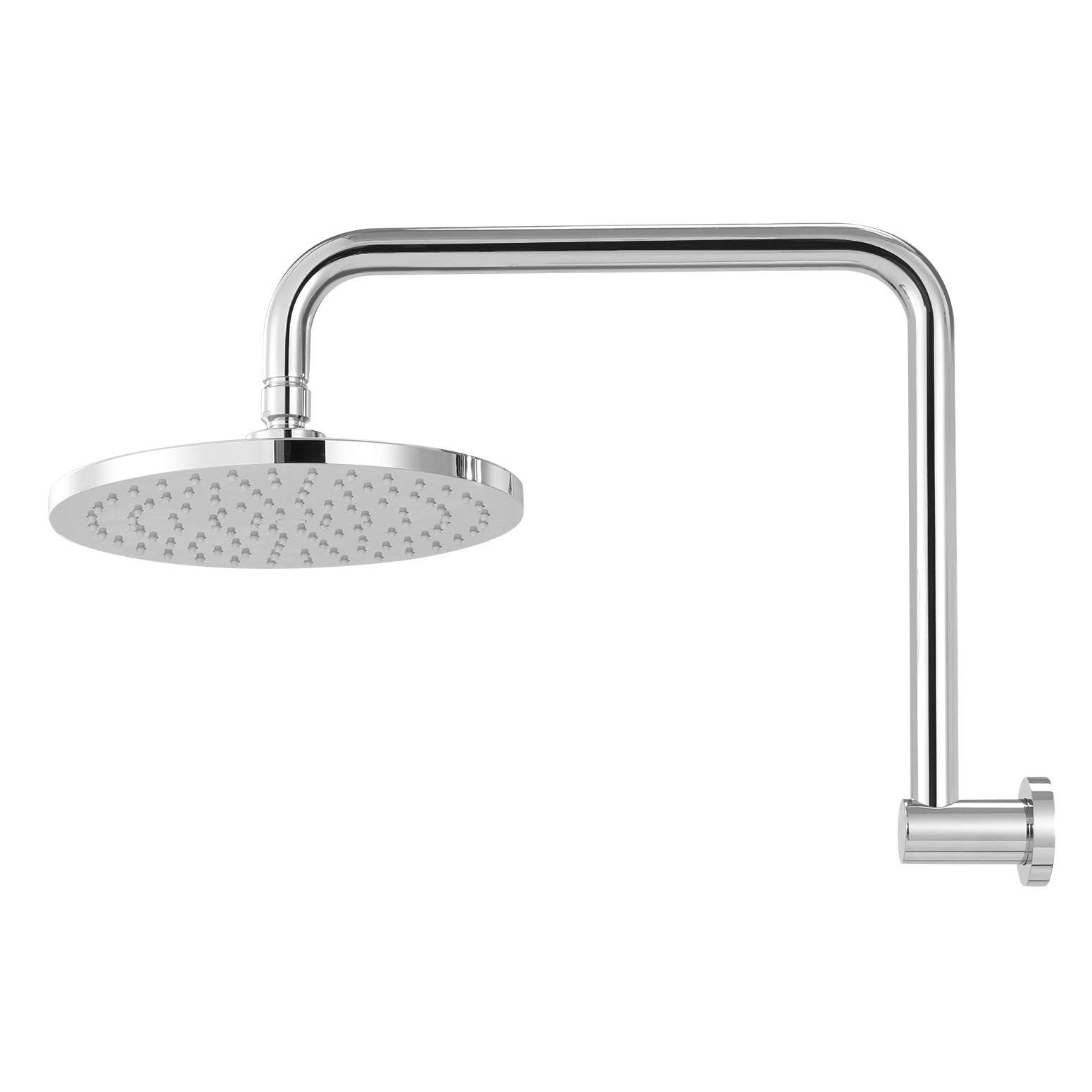 Shower Heads & Screens: 9'' Rain Shower Head Overhead High-pressure Swivel Chrome