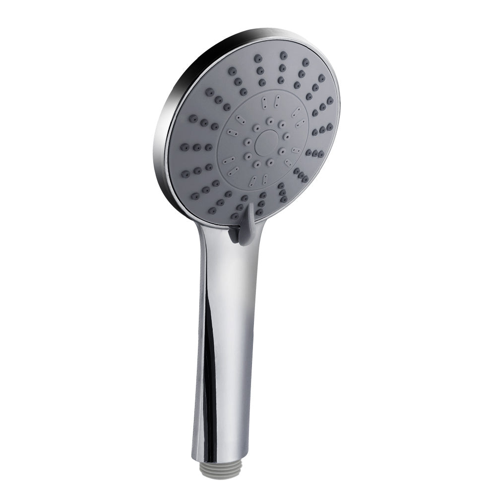Shower Accessories: Handheld Shower Head 4.5" High Pressure 5 Modes Poweful Round Chrome