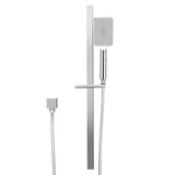Shower Accessories: Handheld Shower Head Set 3.1'' High Pressure Silver