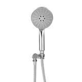 Shower Heads & Screens: Handheld Shower Head Holder 4.7'' High Pressure Silver