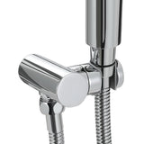 Shower Heads & Screens: Handheld Shower Head Holder 4.7'' High Pressure Silver