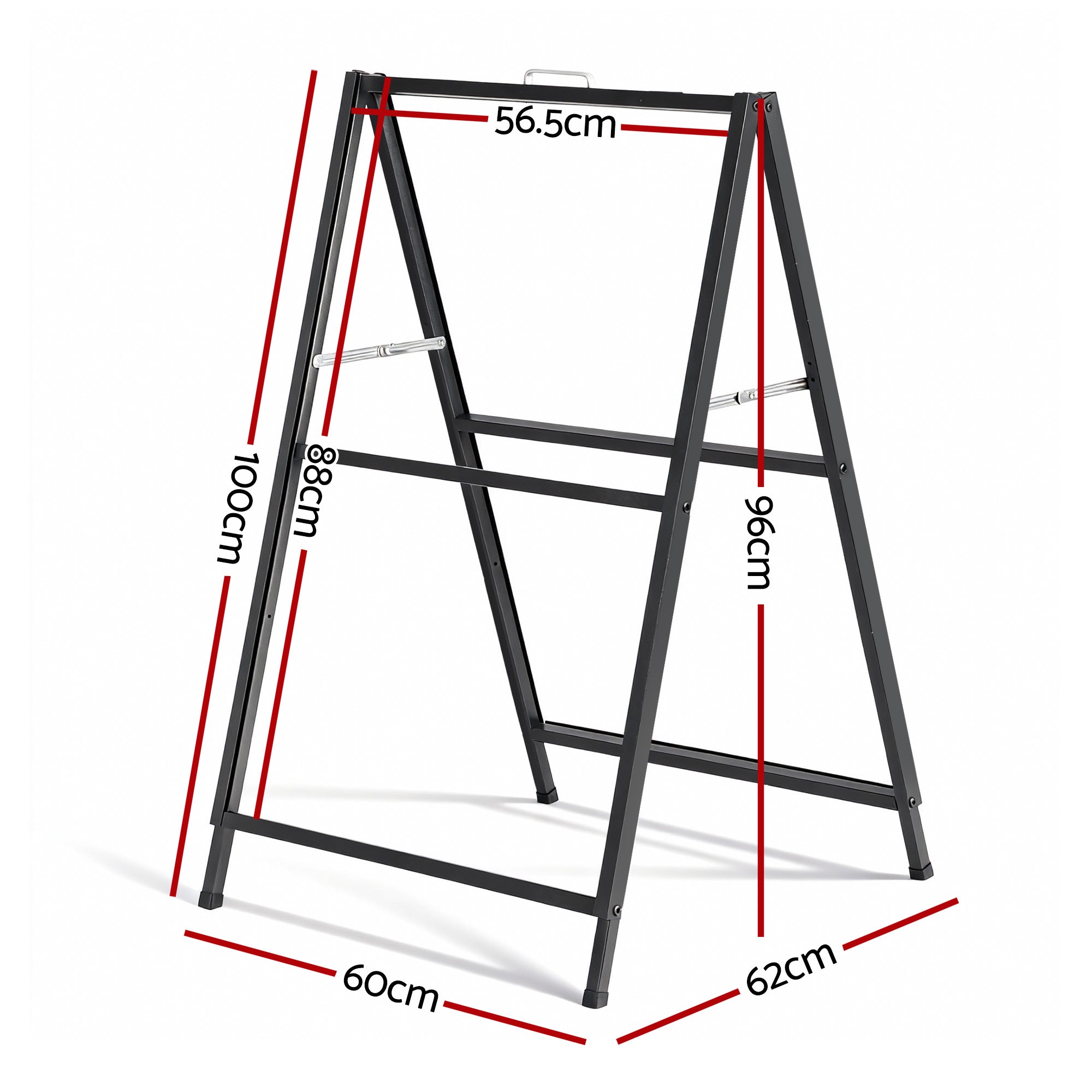 Office Supplies: A1 Frame Sign Stand Double Sided Poster Display Board Outdoor Advertising 60x90cm