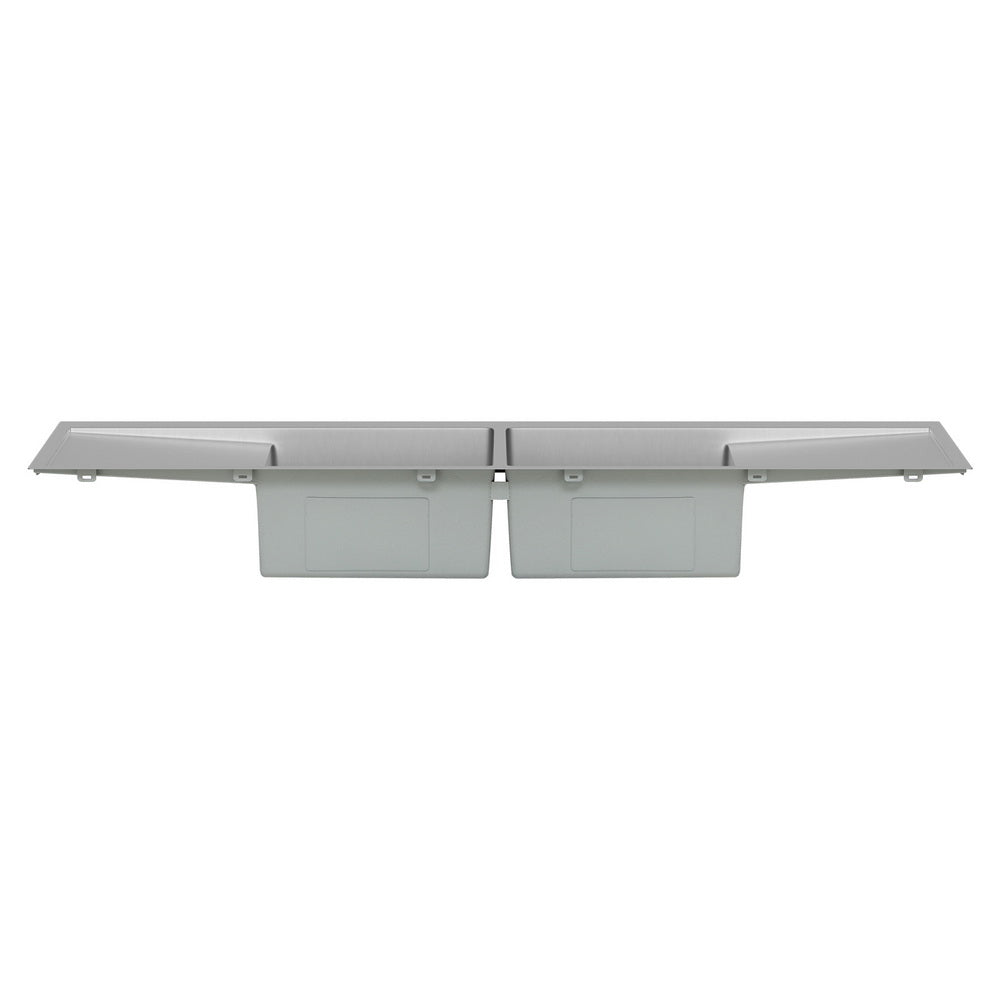 Kitchen Sinks: Cefito Kitchen Sink Basin Stainless Steel Under/Top/Flush Mount Bowl 155X50CM