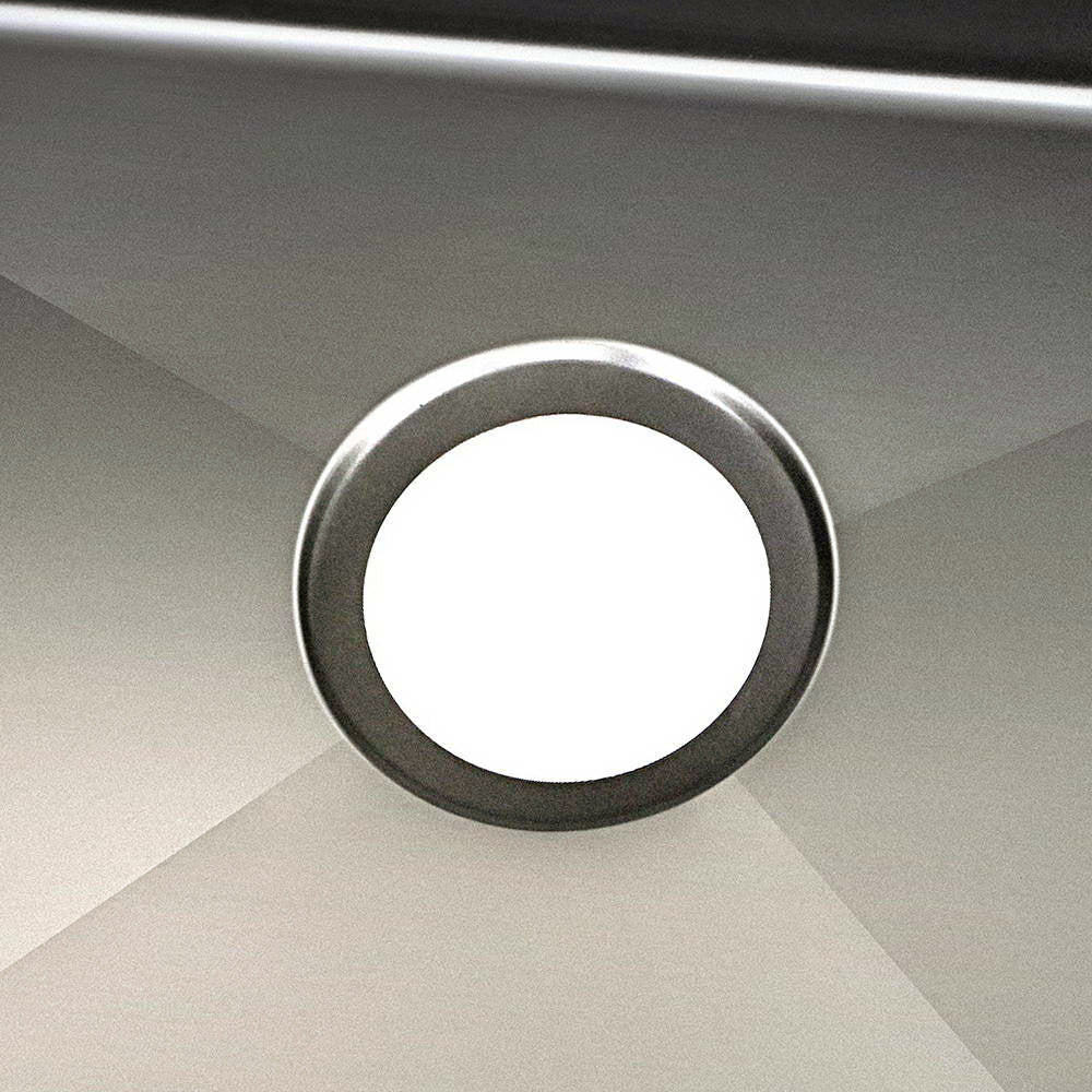 Kitchen Sinks: Cefito Kitchen Sink 60X45CM Stainless Steel Basin Single Bowl Black