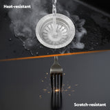 Sinks: Cefito Kitchen Sink 45x45cm Granite Stone Sink Single Bowl Black