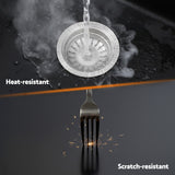 Sinks: Cefito Kitchen Sink 77x45cm Granite Stone Sink Double Bowl Black
