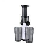 Distilling & Brewing: Devanti Slow Juicer Cold Press Fruit Juice Extractor 130W White