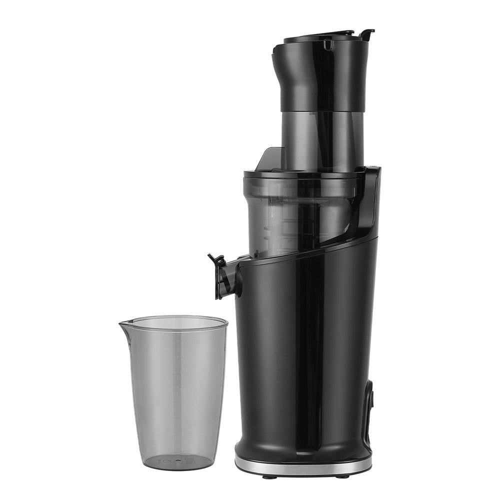 Distilling & Brewing: Devanti Slow Juicer Cold Press Fruit Juice Extractor 200W Black
