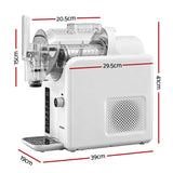 Ice Makers: Devanti 5in1 Slushie Machine Ice Cream Maker 2L White