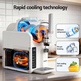 Ice Makers: Devanti 5in1 Slushie Machine Ice Cream Maker 2L White