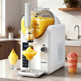 Ice Makers: Devanti 5in1 Slushie Machine Ice Cream Maker 2L White