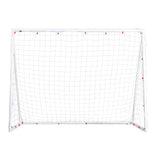 Everfit 8FT Soccer Football Goal Net UPVC Frame with PE Mesh Weatherproof Portable Goals for Backyard Training Competitive Play