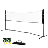 Netball & Netball Accessories: Everfit 3.6M Badminton Tennis Net Portable Volleyball Kit Adjustable Height