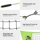 Netball & Netball Accessories: Everfit 3M Badminton Tennis Net Portable Volleyball Kit Yellow