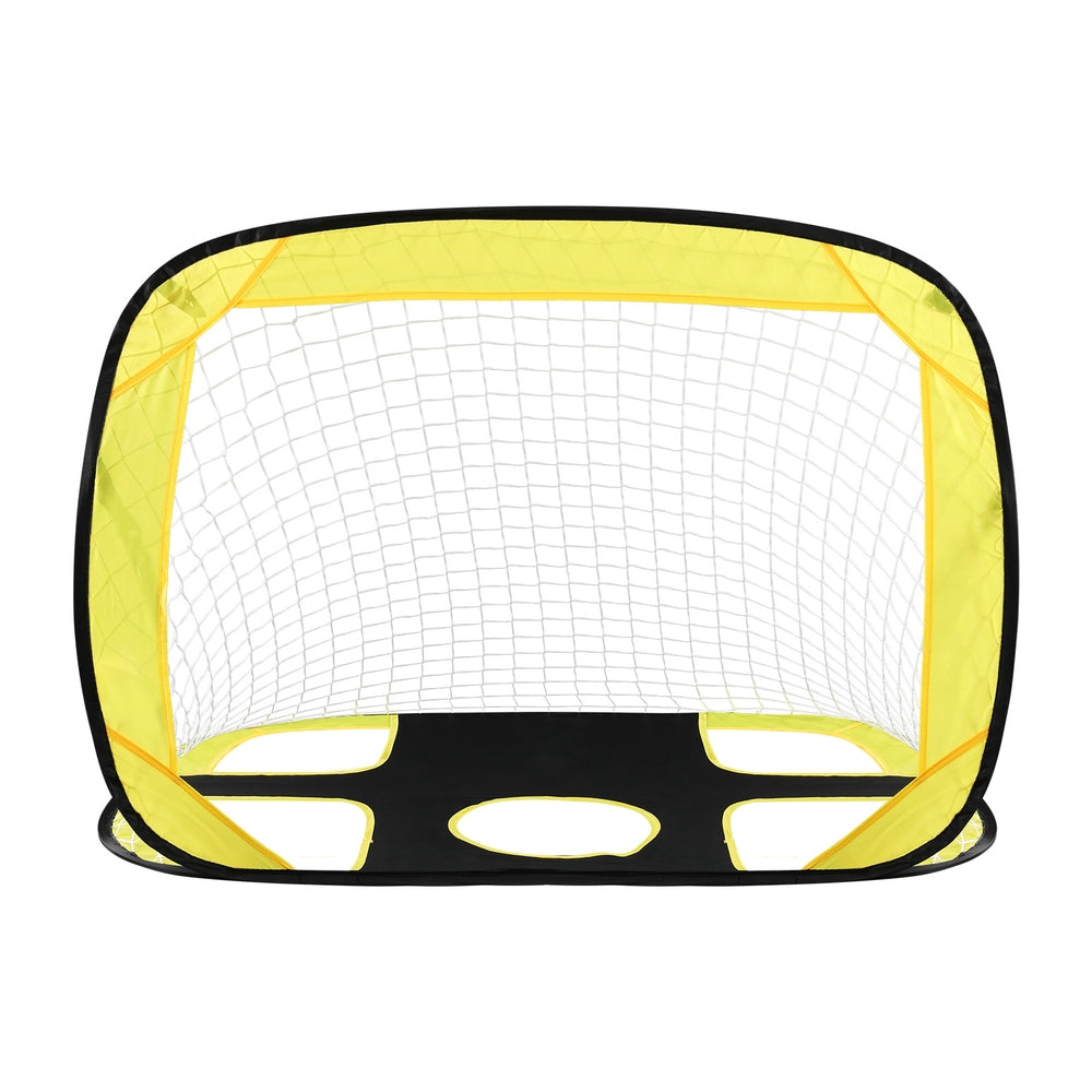 Soccer & Soccer Accessories: Everfit Portable Football Net Soccer Goal Rebound Target Hitter Training