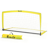 Soccer & Soccer Accessories: Everfit 2m Football Soccer Net Portable Goal Net Rebounder Sports Training