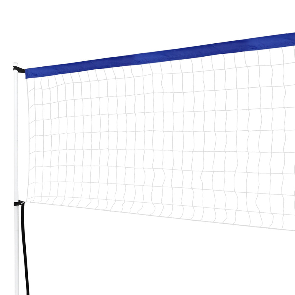 Basketball & Basketball Accessories: Everfit 6M Portable Volleyball Net Set Adjustable Height Multi-Sport Net with Ball and Bag
