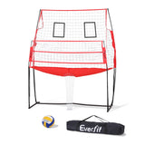 Netball & Netball Accessories: Everfit 8ft Volleyball Net Training Equipment Adjustable Height Portable with Ball and Bag