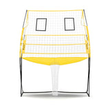 Soccer & Soccer Accessories: Everfit 8ft Volleyball Net Free-standing Adjustable Height Portable with Ball and Bag