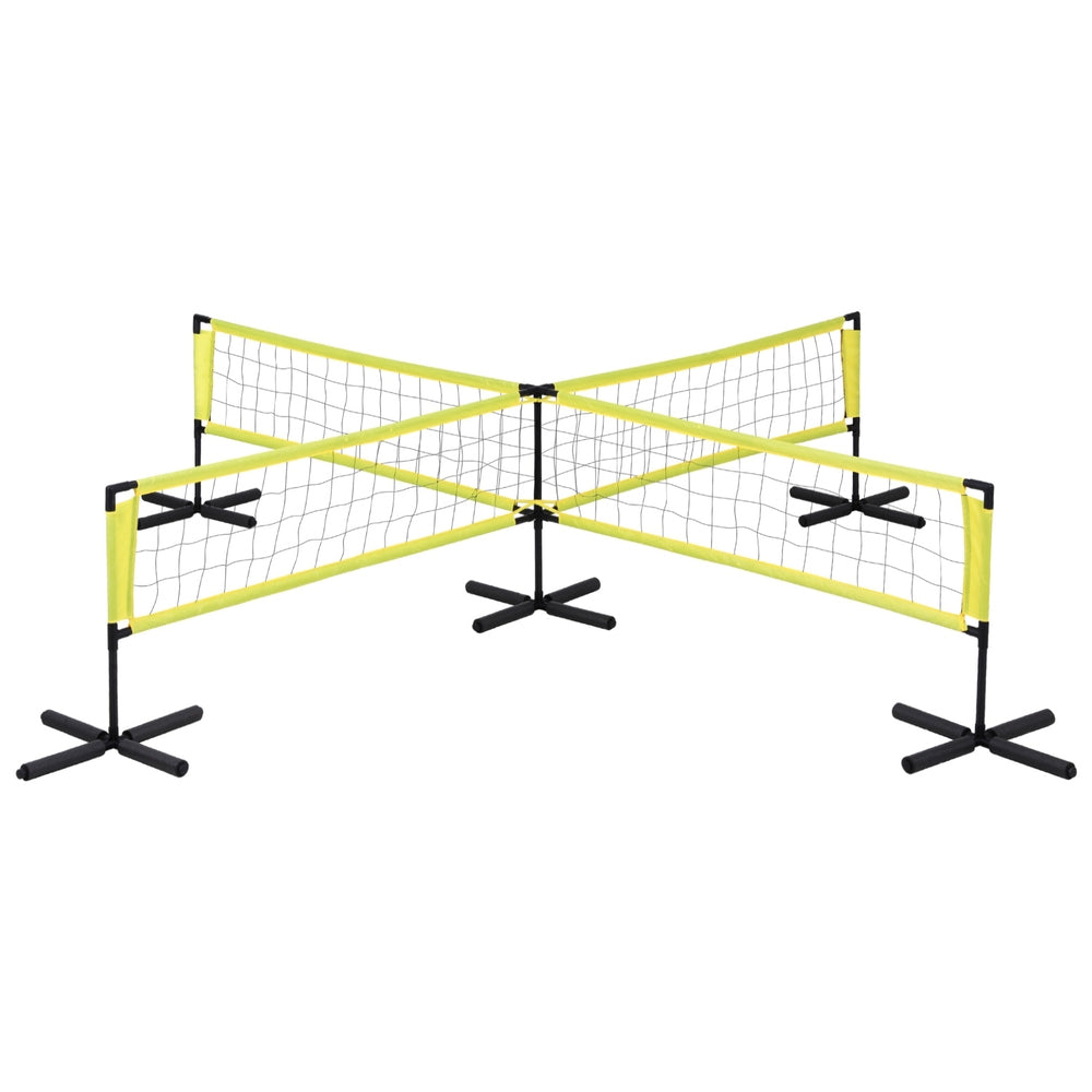 Swimming Pools: Everfit Water Volleyball Net Set Portable Swimming Pool Nets Game 4 Anchor Bags