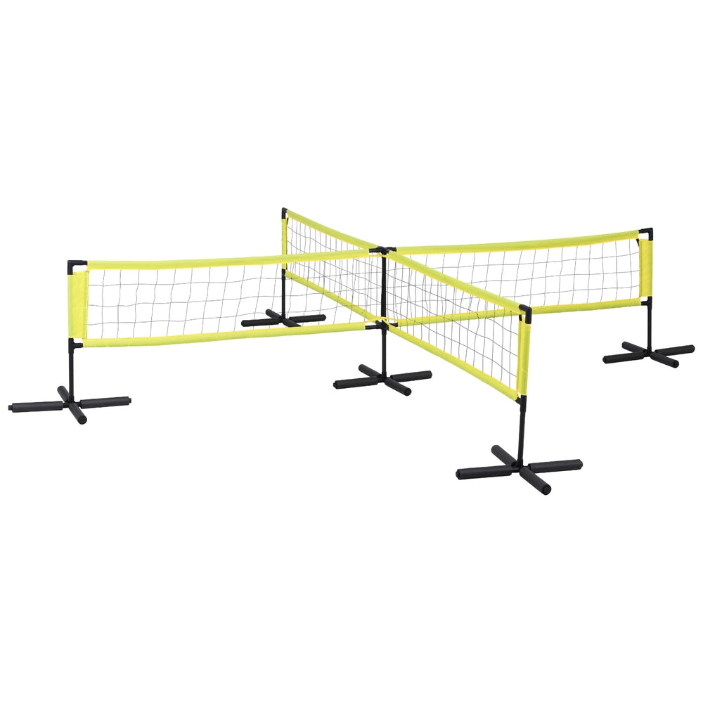 Swimming Pools: Everfit Water Volleyball Net Set Portable Swimming Pool Nets Game 4 Anchor Bags