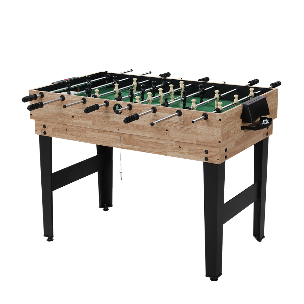 Activity Games: 10-in-1 Games Table Soccer Foosball Pool Table Tennis Air Hockey Chess Cards