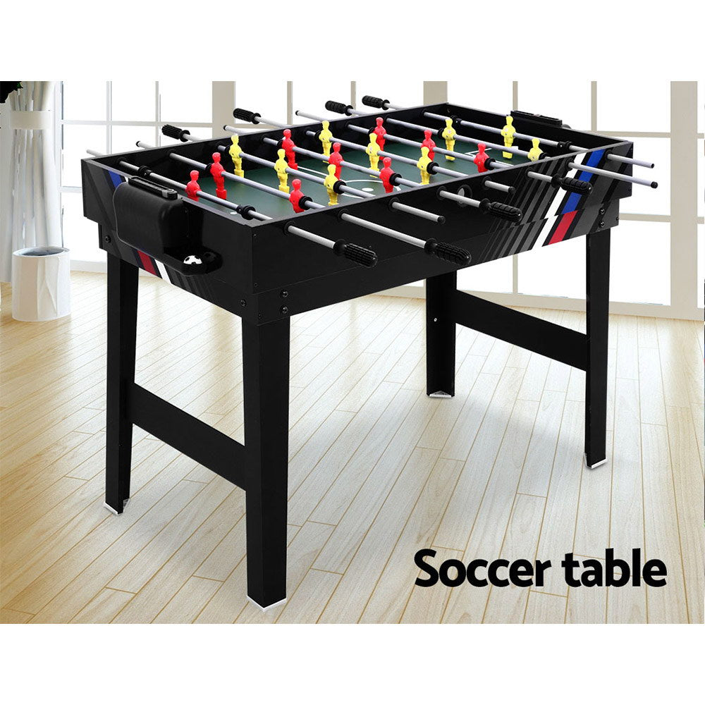 Activity Games: 4-in-1 Games Table Soccer Foosball Pool Table Tennis Air Hockey Home Party Gift