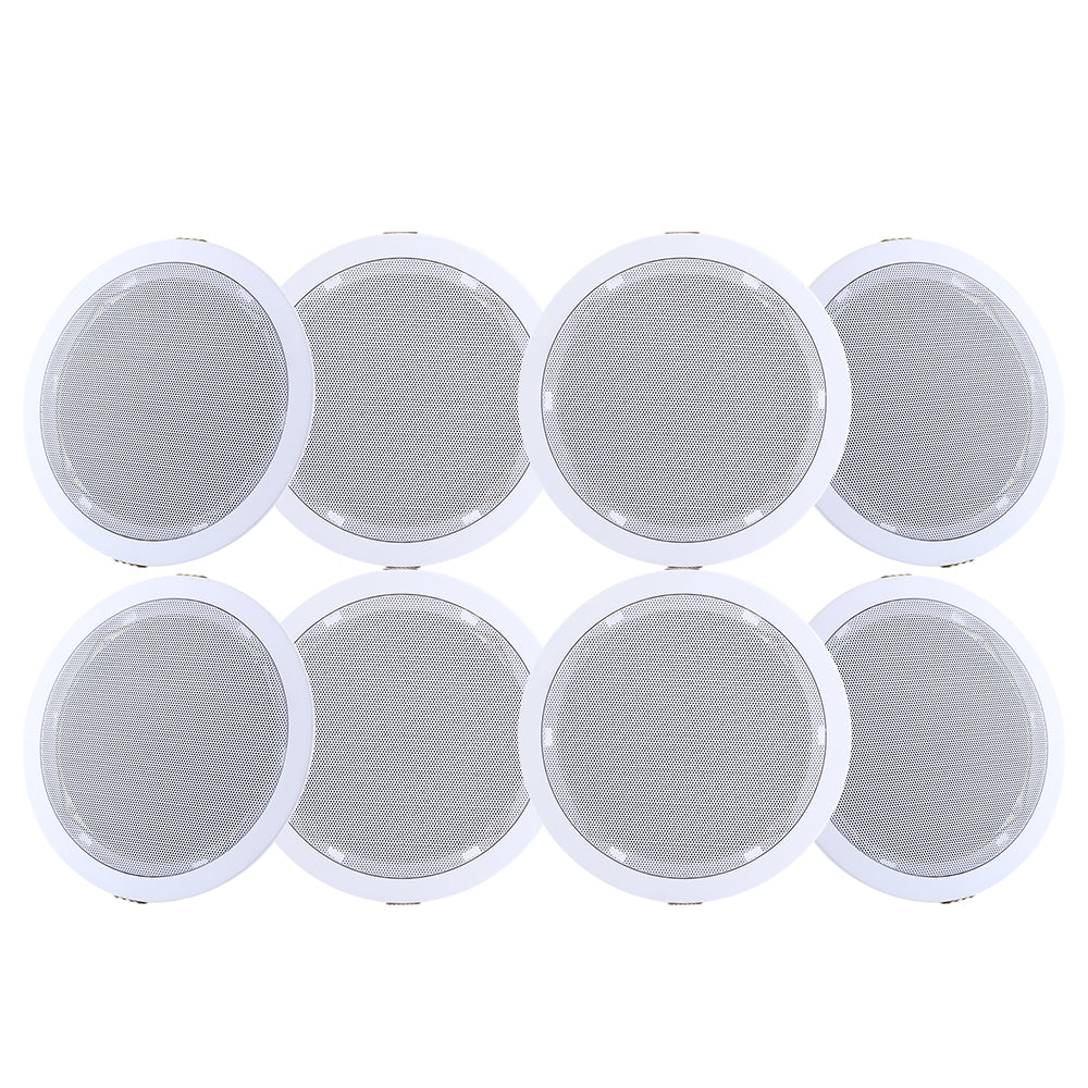 Audio Speakers: Giantz 6 Inch Ceiling Speakers In Wall Speaker Home Audio Stereos Tweeter 8pcs