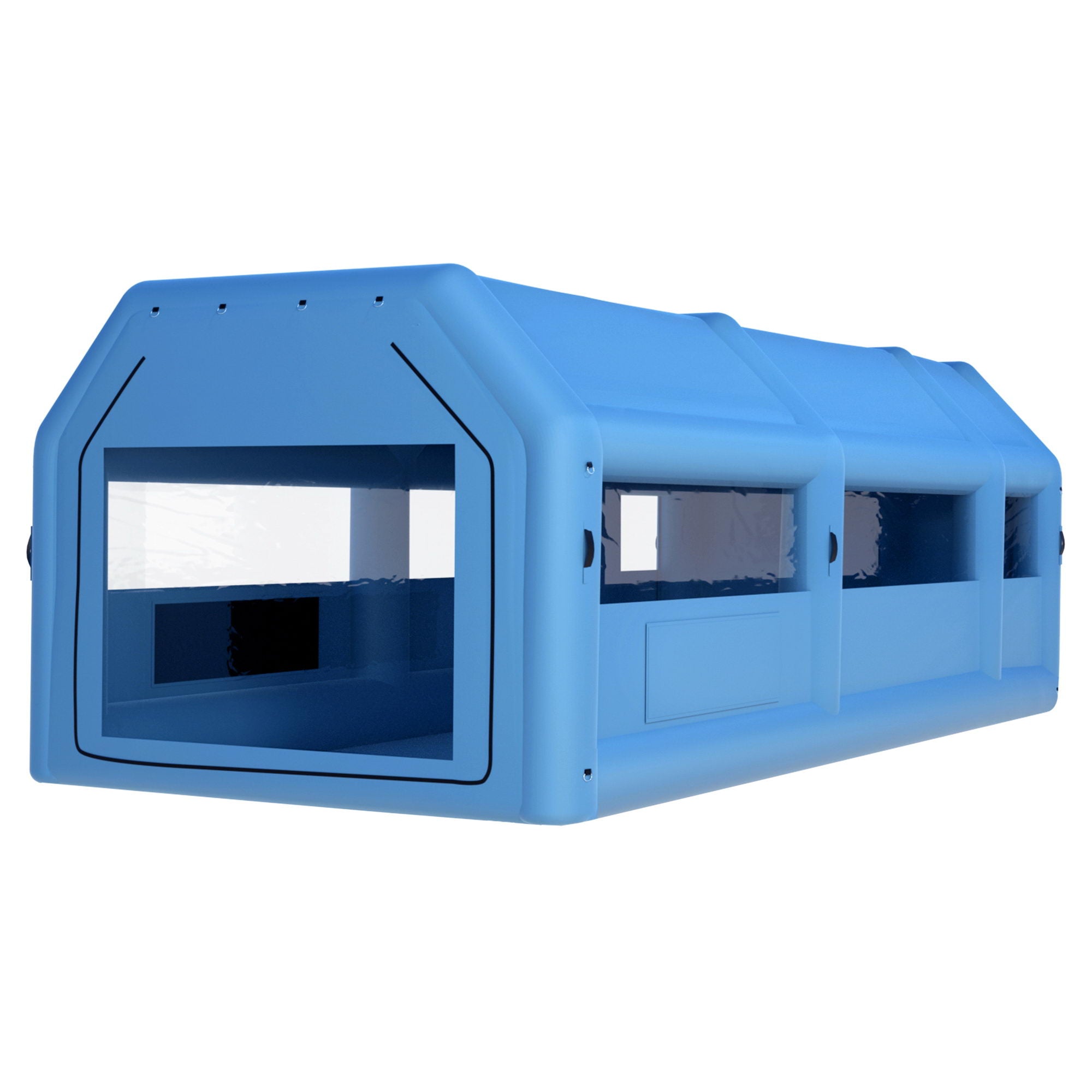 Automotive Repair & Speciality Tools: Giantz Inflatable Spray Booth Car Paint Tent 1000X500X350cm 2 Blowers Filter Mobile Garage Workstation