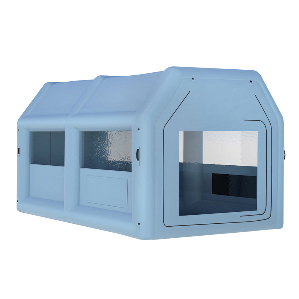 Automotive Repair & Speciality Tools: Giantz Inflatable Spray Booth 4X3M Car Paint Tent Filter System Blower
