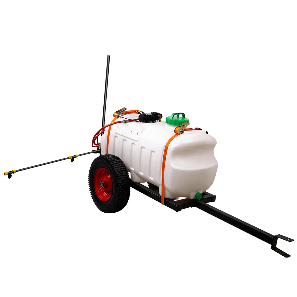Herbicides: Giantz Weed Sprayer 100L Trailer 1.5M Boom Garden Spray