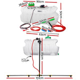 Herbicides: Giantz Weed Sprayer 100L 1.5M Boom Garden Spray