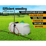 Herbicides: Giantz Weed Sprayer 100L 1.5M Boom Garden Spray