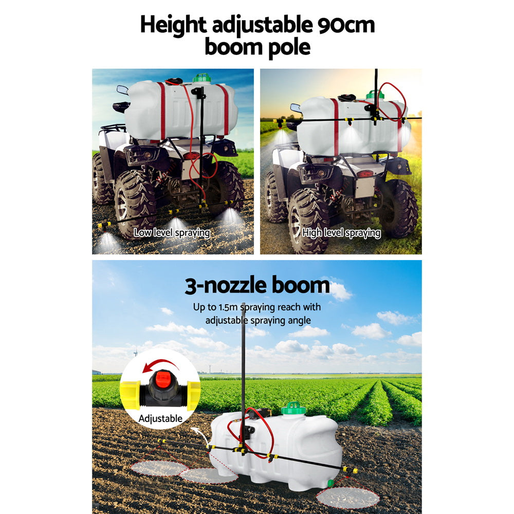 Herbicides: Giantz Weed Sprayer 100L 1.5M Boom Garden Spray