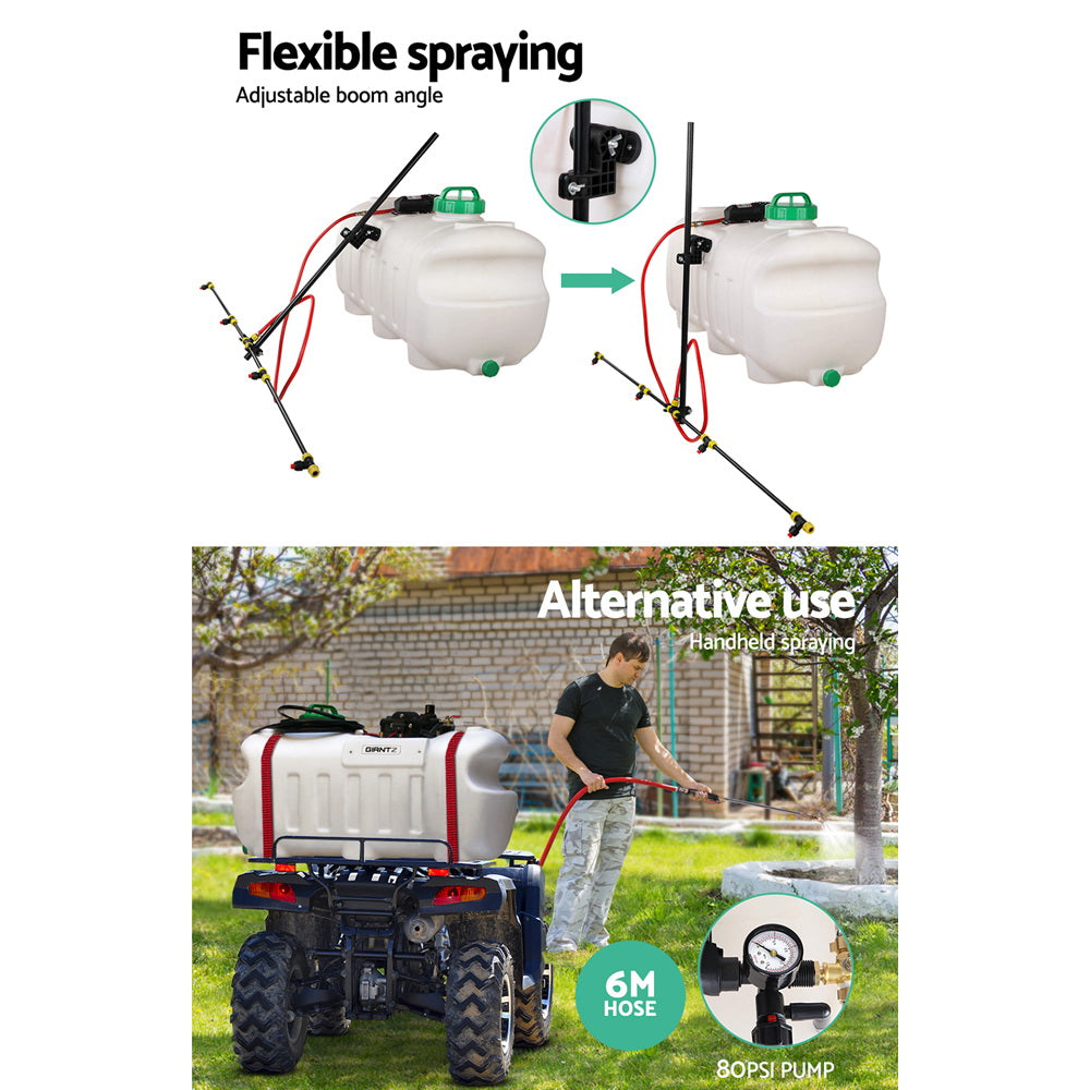 Herbicides: Giantz Weed Sprayer 100L 1.5M Boom Garden Spray