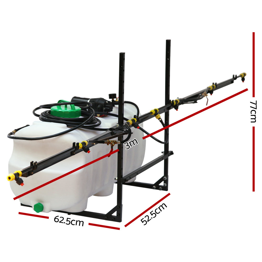 Herbicides: Giantz Weed Sprayer 100L 3M Boom Garden Spray