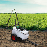 Herbicides: Giantz Weed Sprayer 100L Trailer 3M Boom Garden Spray