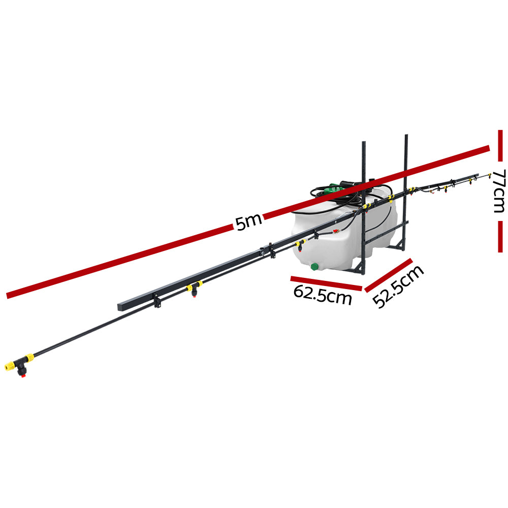 Herbicides: Giantz Weed Sprayer 100L 5M Boom Garden Spray