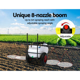 Herbicides: Giantz Weed Sprayer 100L Trailer 5M Boom Garden Spray