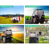 Herbicides: Giantz Weed Sprayer 100L Trailer 5M Boom Garden Spray