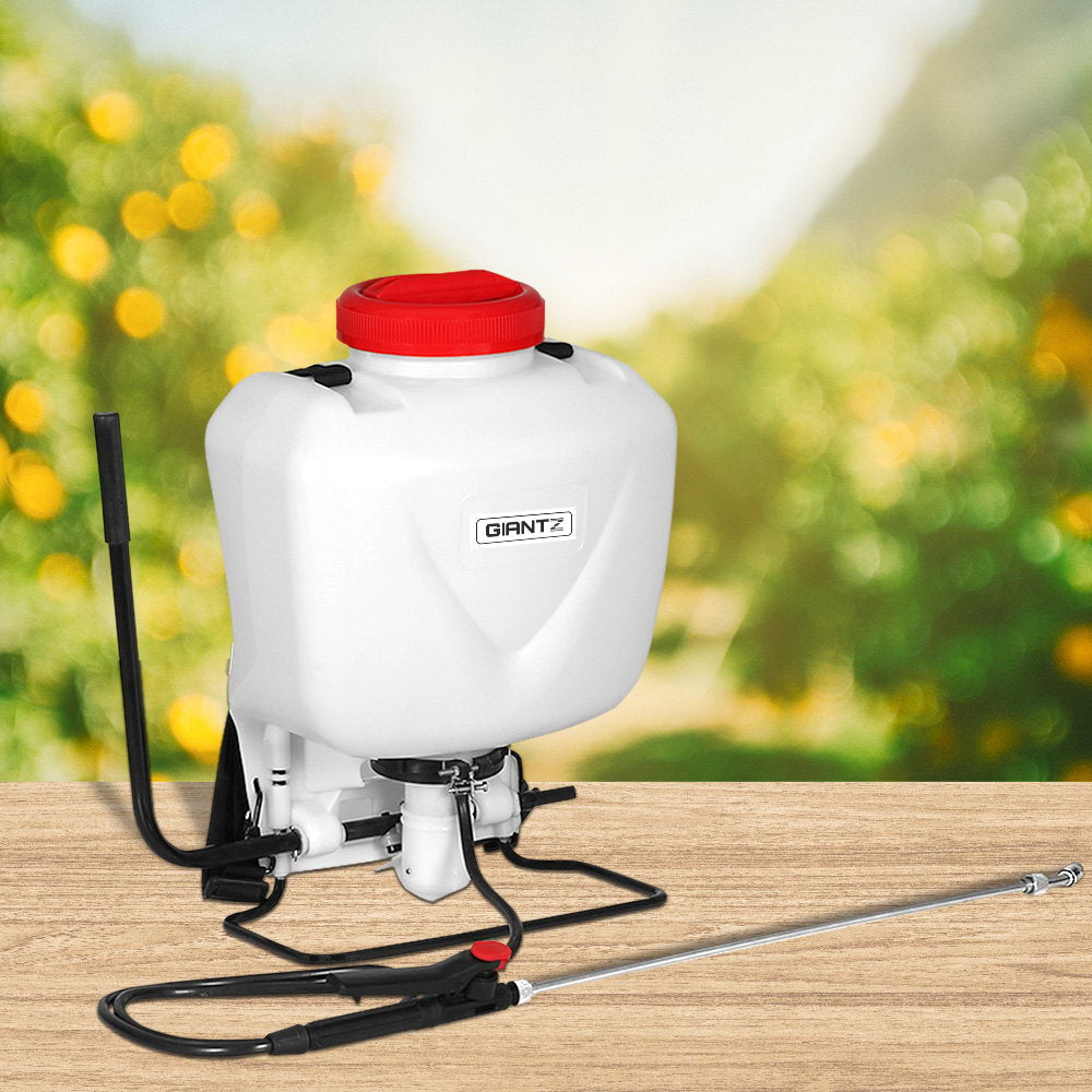 Herbicides: Giantz Weed Sprayer 15L Knapsack Backpack Garden Spray