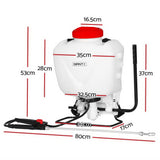 Herbicides: Giantz Weed Sprayer 15L Knapsack Backpack Garden Spray
