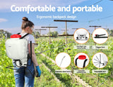 Herbicides: Giantz Weed Sprayer 15L Knapsack Backpack Garden Spray