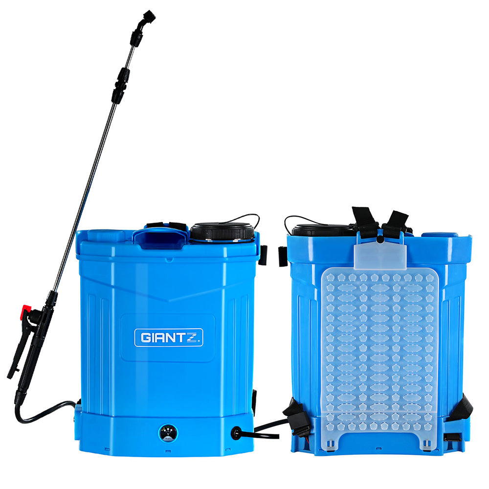 Herbicides: Giantz Weed Sprayer Electric 16L Knapsack Backpack Pesticide Spray Farm Garden