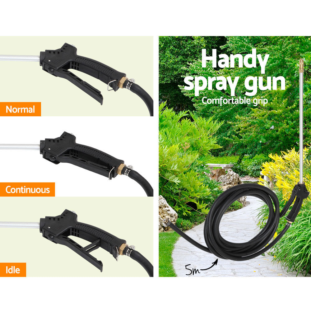 Herbicides: Giantz Weed Sprayer 60L 1.5M Fixed Boom Garden Spray