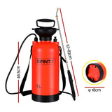 Herbicides: Giantz Weed Sprayer Pressure 7L Shoulder Garden Spray