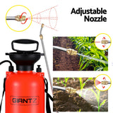 Herbicides: Giantz Weed Sprayer Pressure 7L Shoulder Garden Spray