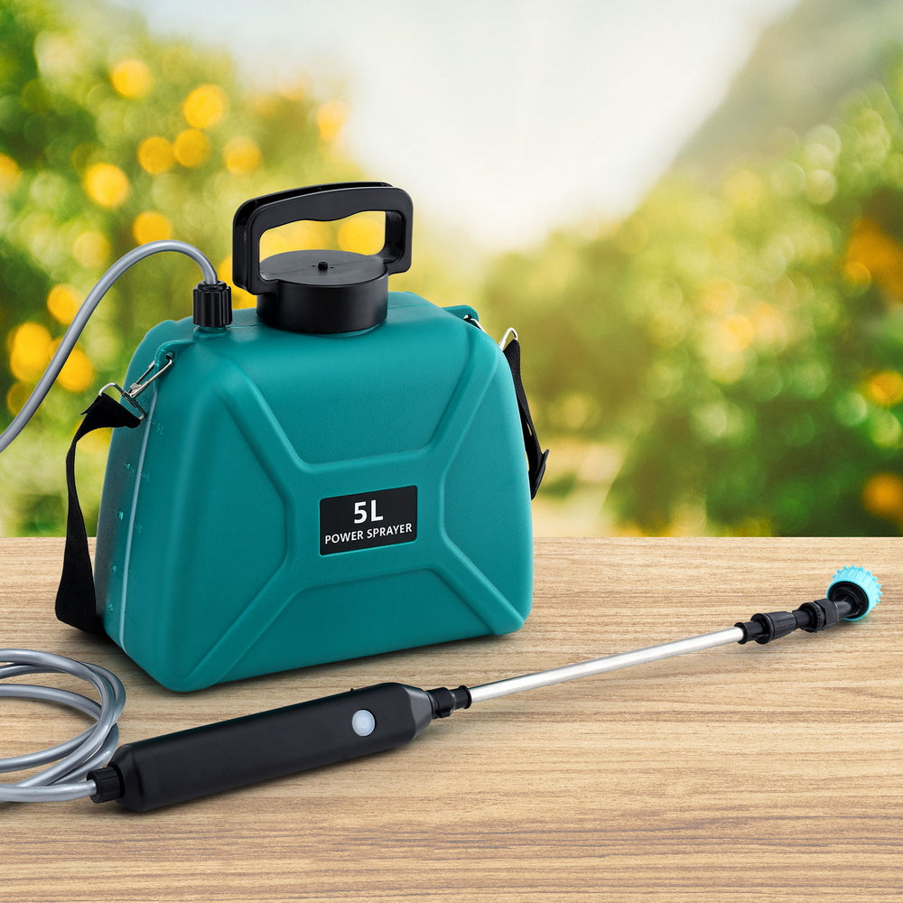 Herbicides: Giantz Weed Sprayer Garden Sprayer USB Charging Electric Shoulder Sprayer 5L