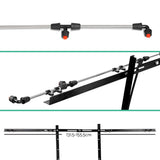 Herbicides: Giantz Weed Sprayer 100L Trailer 1.5M Boom Garden Spray