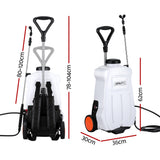 Herbicides: Giantz Weed Sprayer Electric 20L Backpack Trolley